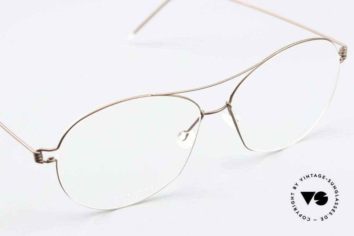 Lindberg Coco Air Titan Rim Titanium Glasses For Ladies, unworn, NOS, with original magnetic case by Lindberg, Made for Women