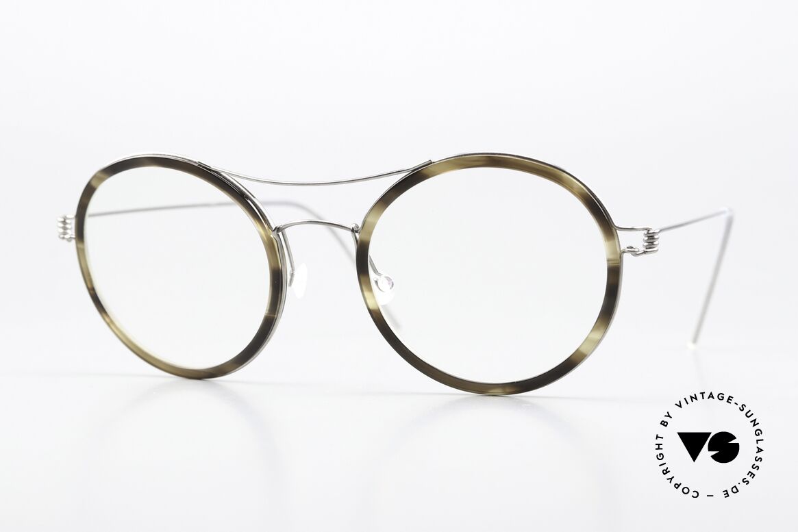 Lindberg Camilla Air Titan Rim Interesting Frame Coloring, interesting Lindberg glasses of the Air Titanium Series, Made for Women