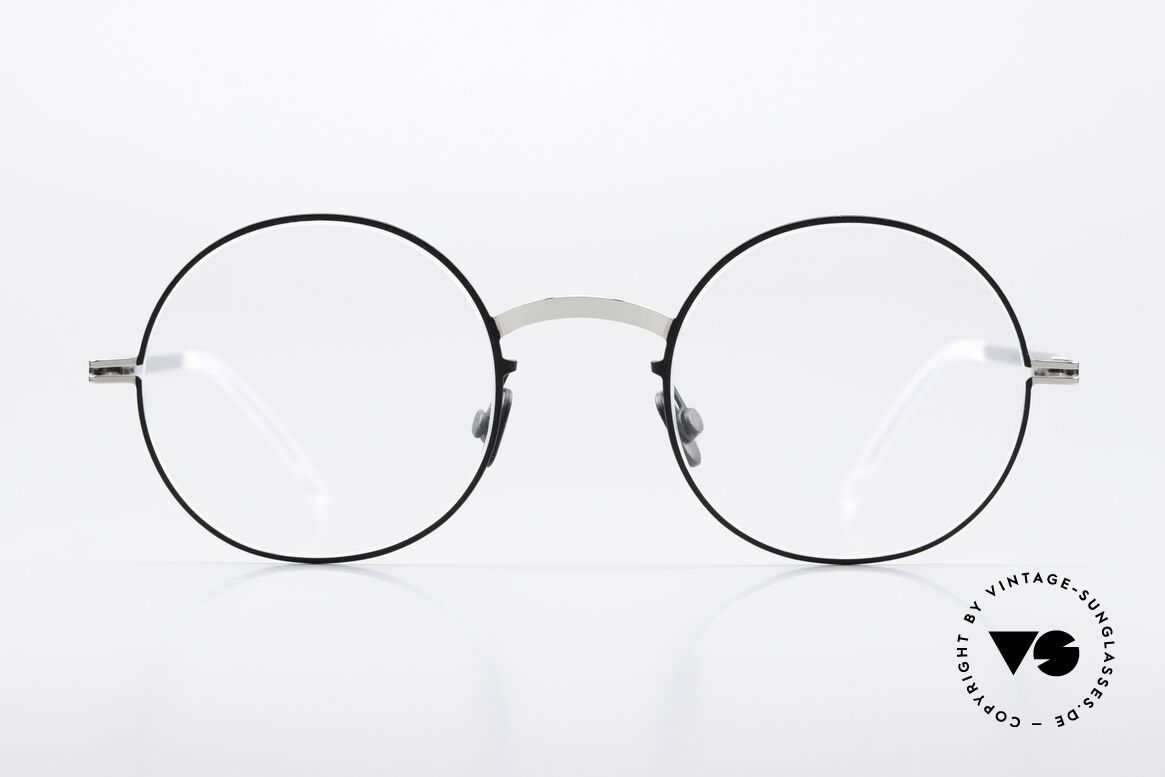 Mykita Sigur Round Frame Black Silver, round frame, LITE collection (made from 2012-2014), Made for Men and Women