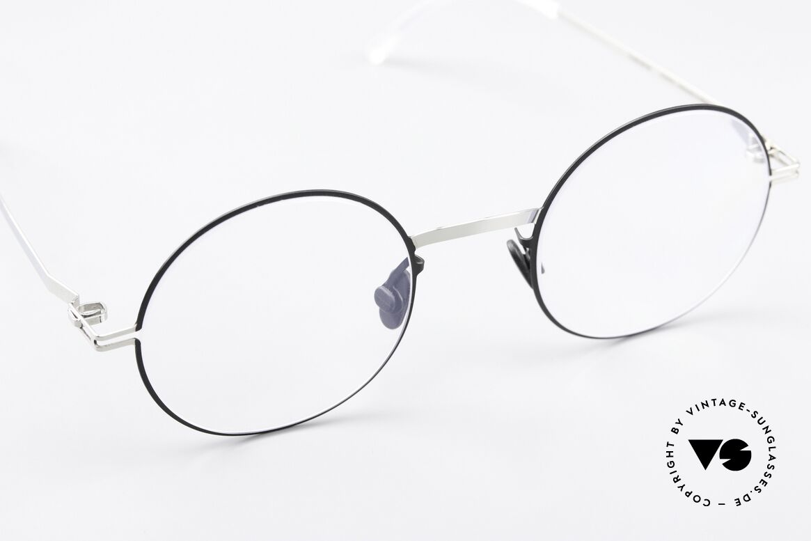 Mykita Sigur Round Frame Black Silver, unworn model with full original packaging by MYKITA, Made for Men and Women