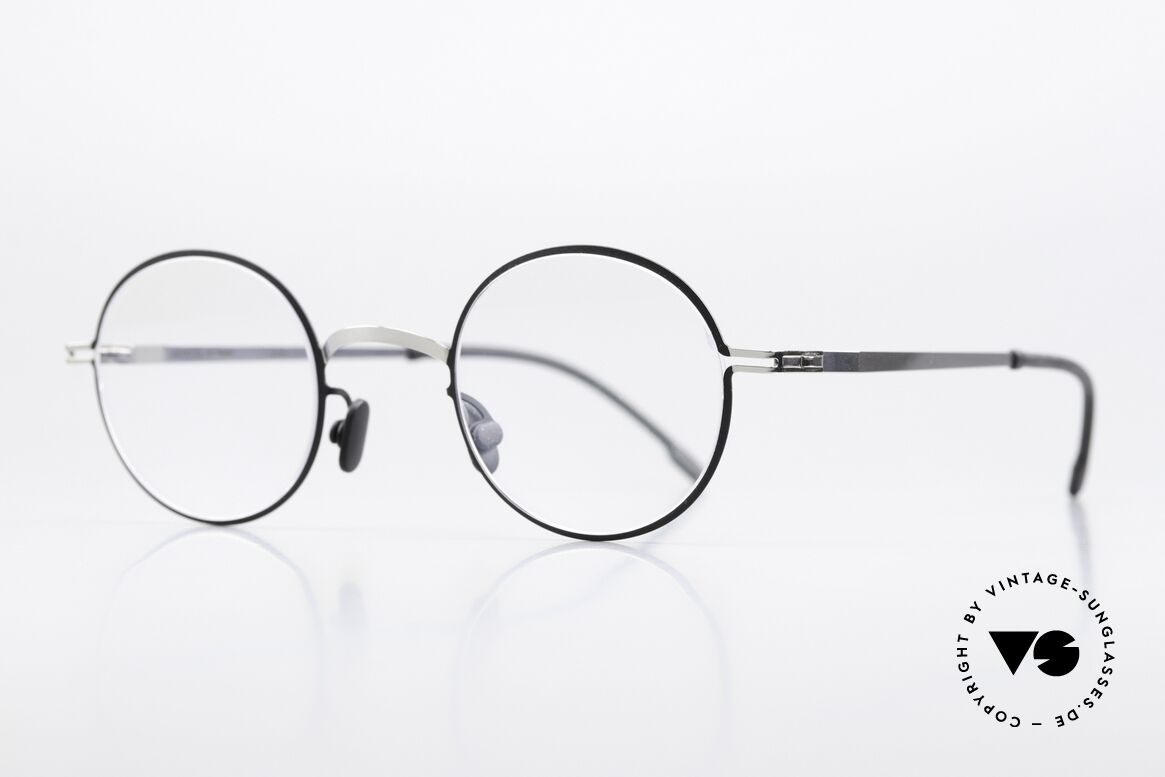 Mykita Finvid 2015's Lite Collection Frame, color code 052 = Silver/Black (noble frame contrasts), Made for Men and Women