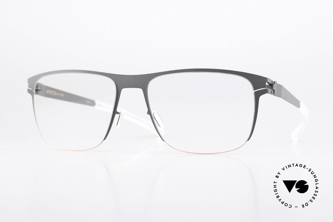 Mykita Edu Frame Basalt Neon Orange, Mykita eyeglasses, model Edu, size 56-18, color 202, Made for Men