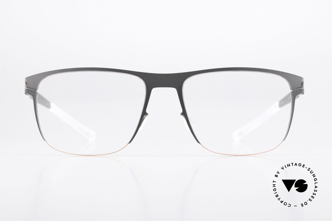 Mykita Edu Frame Basalt Neon Orange, men's specs from the NO1 collection (made in 2015), Made for Men