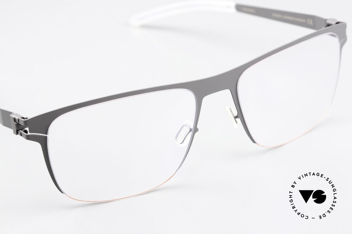 Mykita Edu Frame Basalt Neon Orange, unworn model with full original packaging by MYKITA, Made for Men