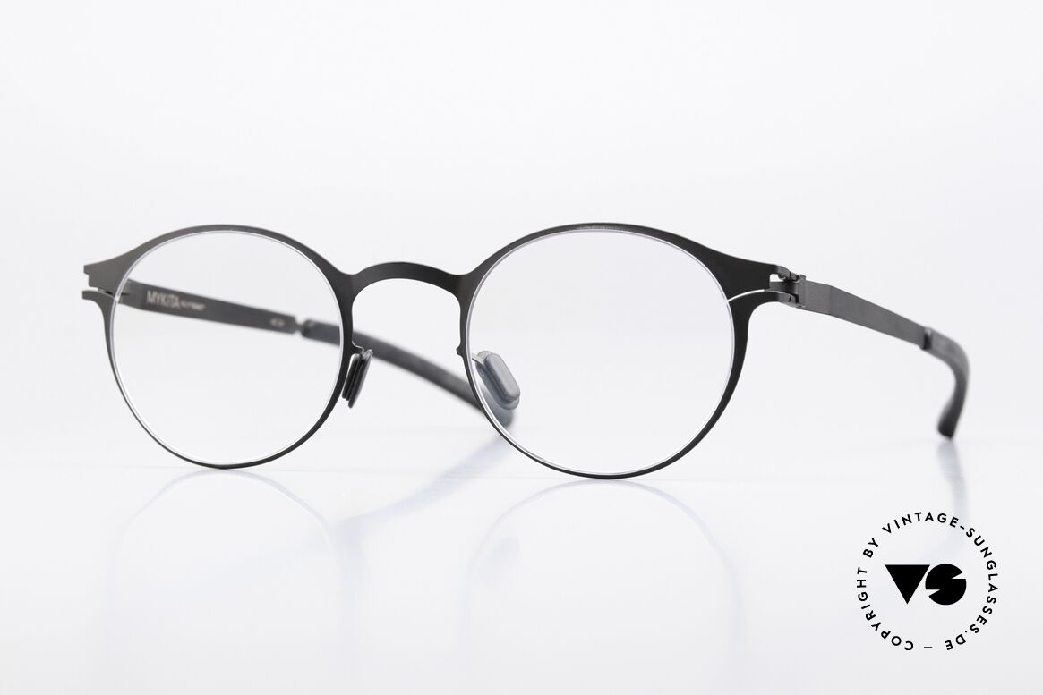 Mykita Isaac Black Panto Specs Unisex, Mykita eyeglasses, model Isaac, size 45-22, col. 002, Made for Men and Women Mykita Isaac Black Panto Specs Unisex, Mykita eyeglasses, model Isaac, size 45-22, col. 002, Made for Men and Women