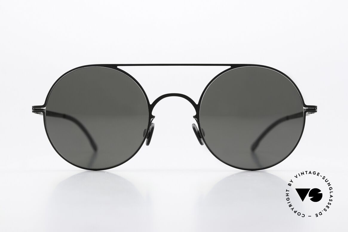 Mykita Touho Round Sunglasses Black, round shades, LITE collection (made from 2015-2019), Made for Men and Women