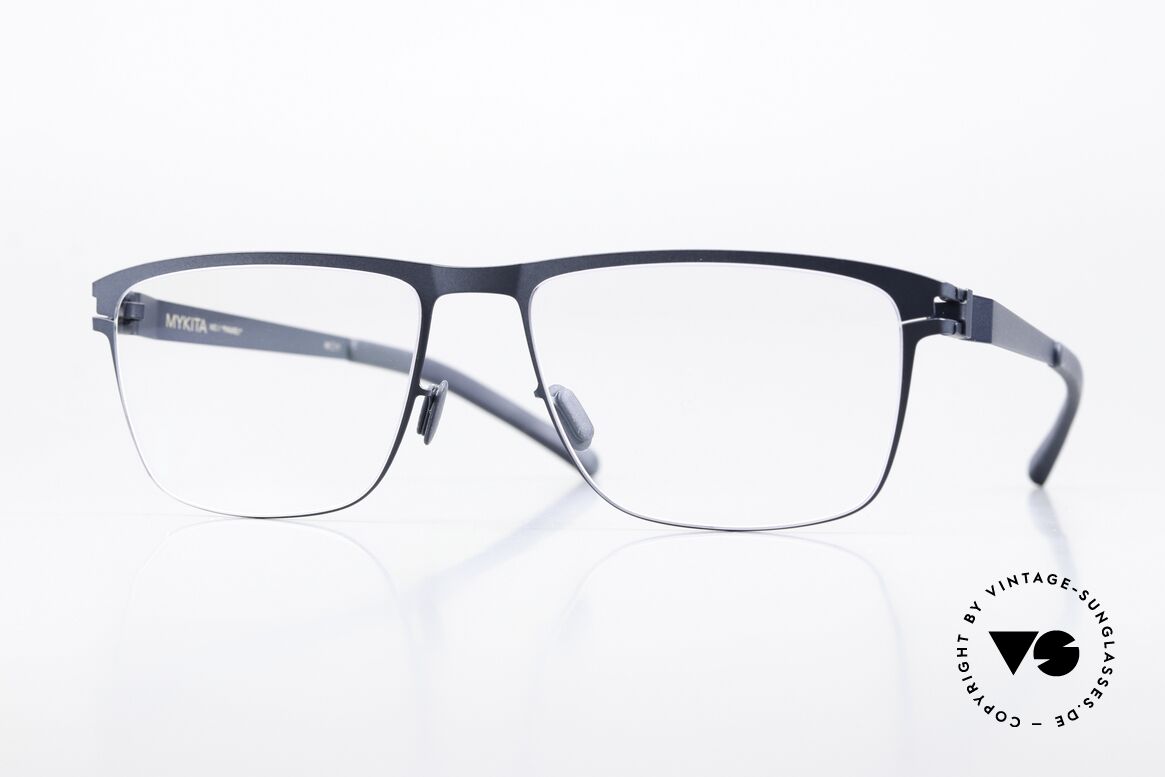 Mykita Pawel Square Men's Frame Navy, Mykita eyeglasses, model Pawel, size 56-17, col. 084, Made for Men
