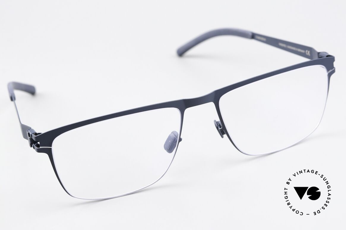 Mykita Pawel Square Men's Frame Navy, unworn model with full original packaging by MYKITA, Made for Men