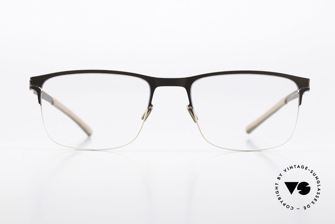 Mykita Vincent Men's Frame Gold Dark Brown, frame of the NO1 Collection (made from 2017-2018), Made for Men