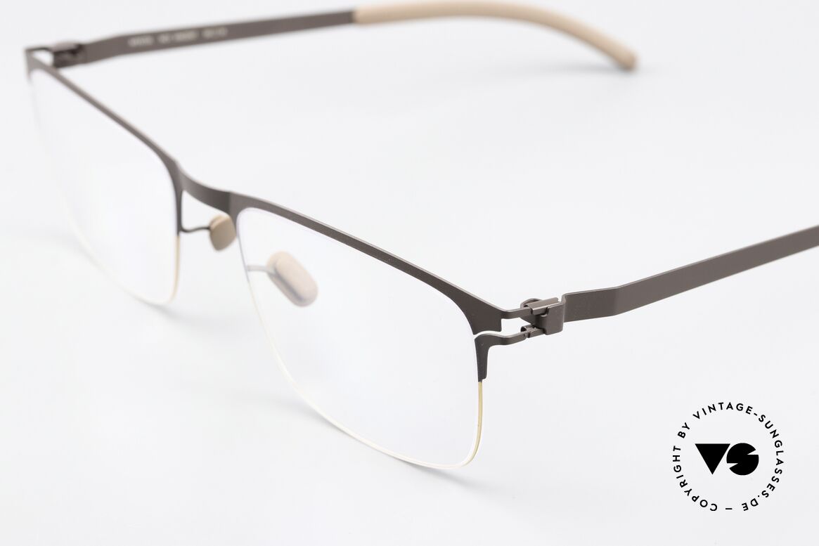 Mykita Vincent Men's Frame Gold Dark Brown, well-known top quality (handmade in Germany, Berlin), Made for Men