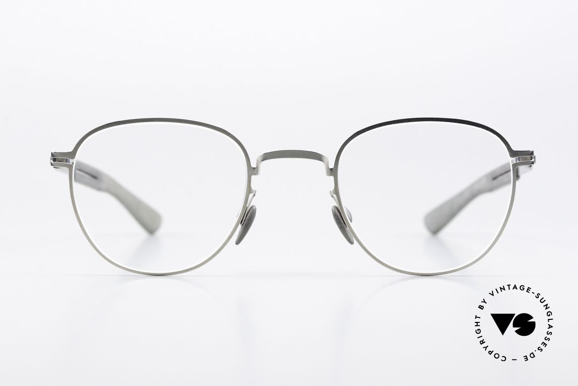 Mykita Mylon Basil Panto Frame Ladies & Gents, size 47-24, in color 245 (Silver / Storm Grey), Made for Men and Women