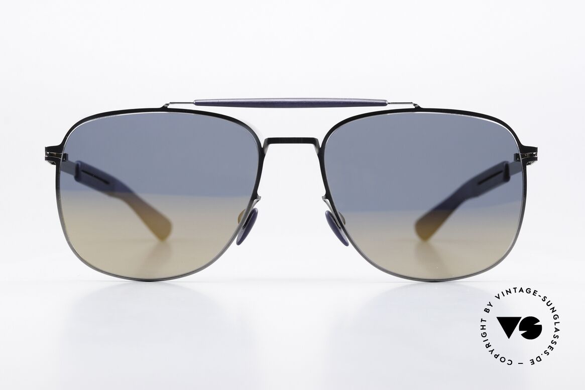 Mykita Mylon Elon Flash Mirrored Sun Lenses, size 58-18, mirrored lenses, color code 246, Made for Men