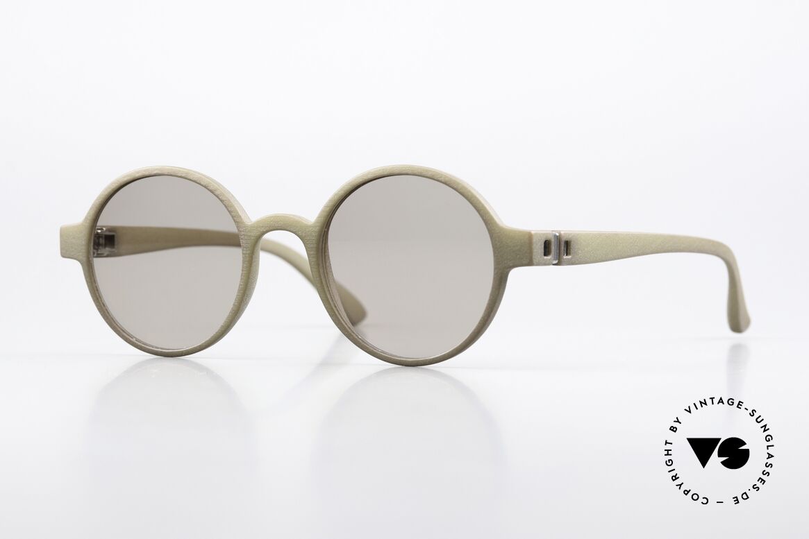 Mykita Mylon Voo Round Designer Sunglasses, round Mykita Mylon sunglasses; model VOO, Made for Men and Women