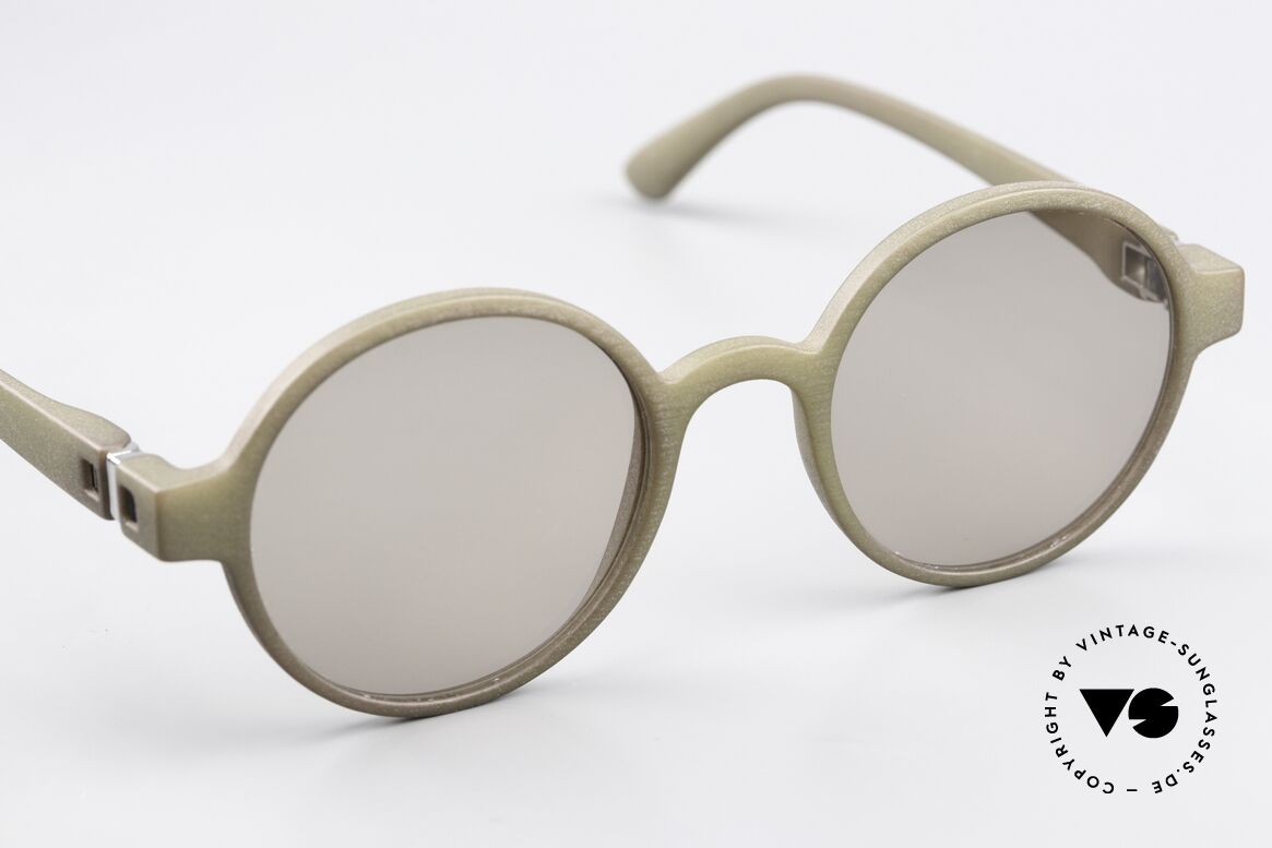 Mykita Mylon Voo Round Designer Sunglasses, unworn from 2018 with case; 100% UV protect., Made for Men and Women