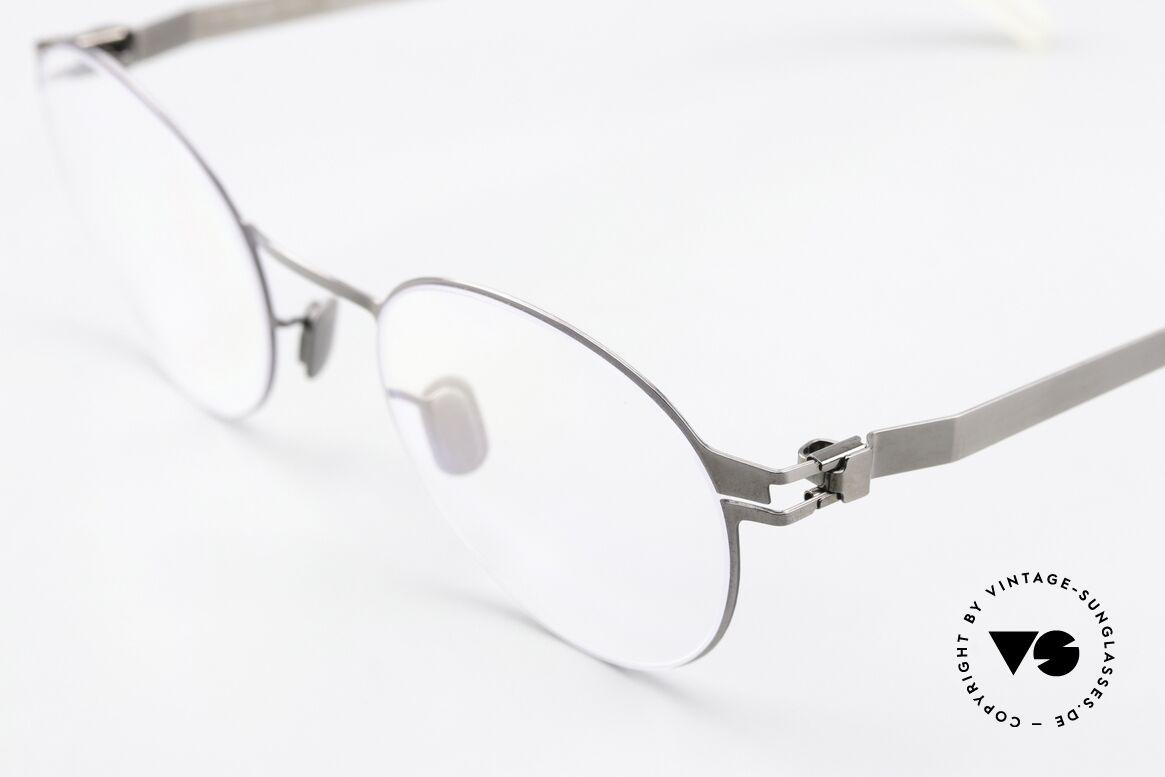 Mykita Peach Panto Specs Shiny Graphite, well-known top quality (handmade in Germany, Berlin), Made for Men and Women