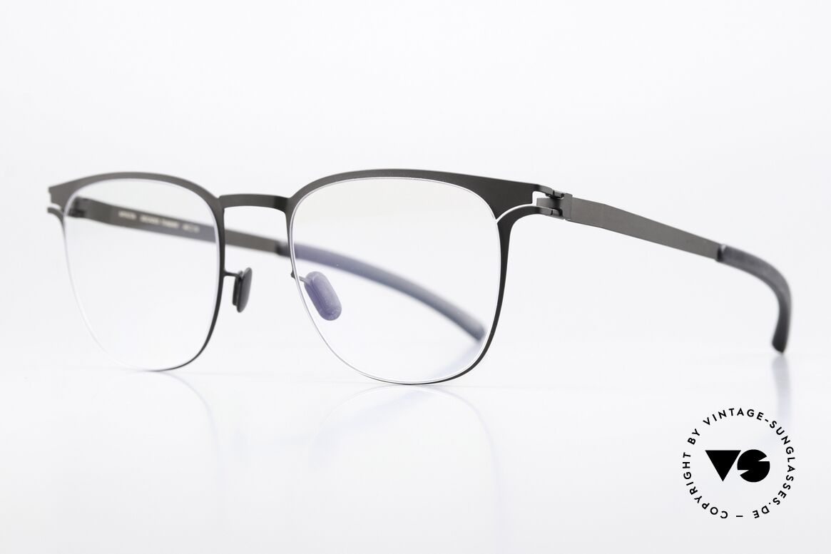 Mykita Thabani Square Frame Black Unisex, color is "Black" = timeless model for women and men, Made for Men and Women