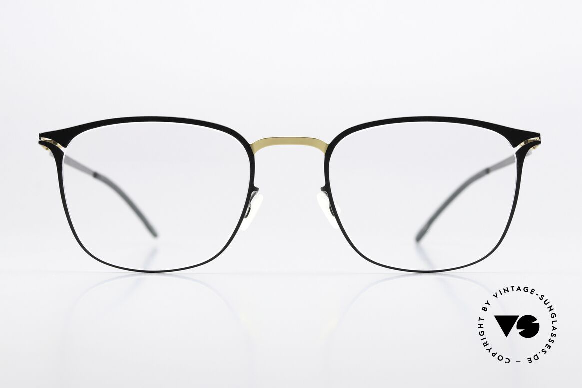 Mykita Aksel Ladies Frame Black Gold, eyeglasses of the Lite Collection (crafted 2016-2019), Made for Women