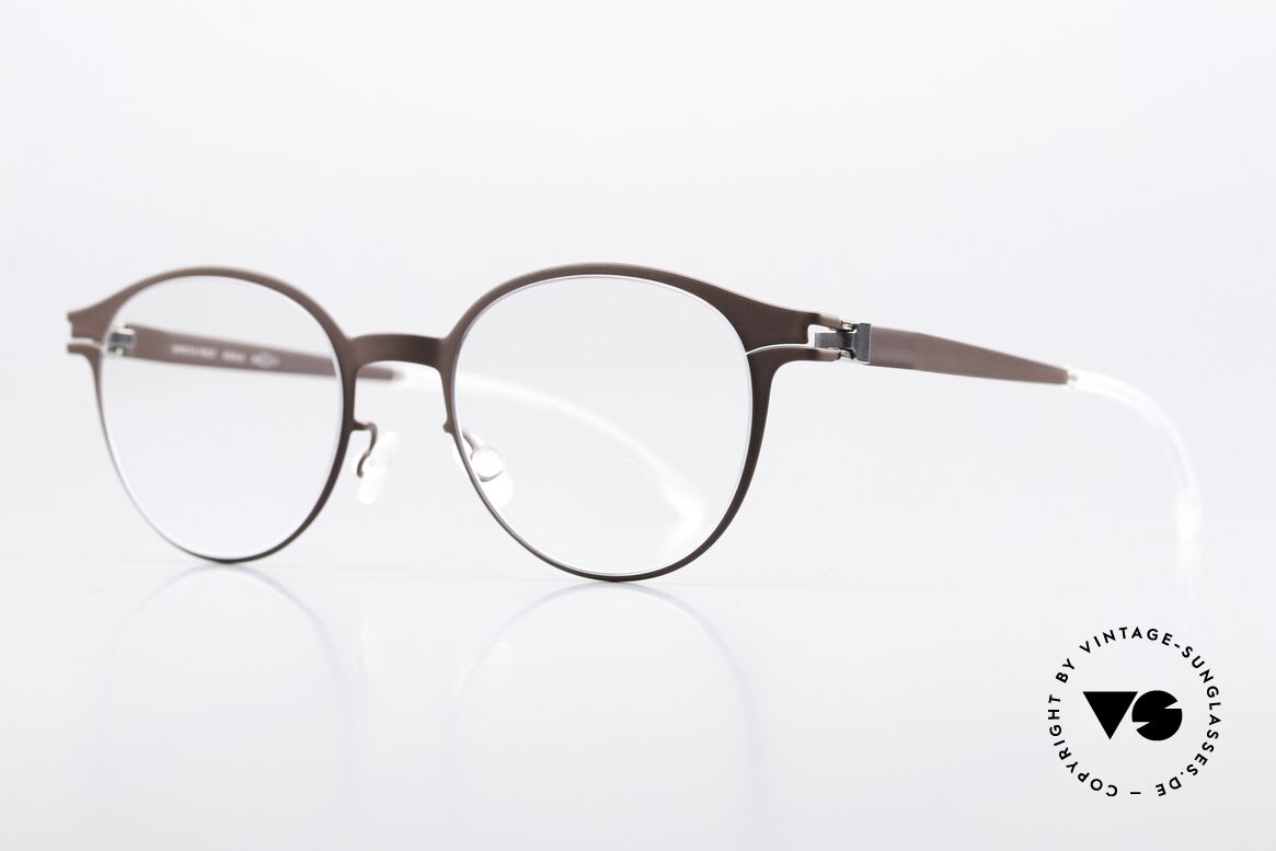 Mykita Koala Small Panto Glasses Ladies, color is "Dark Brown" = women's glasses in small size, Made for Women