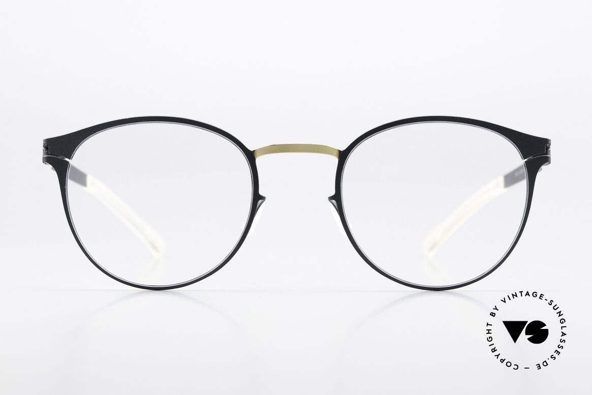 Mykita Giorgio Ladies Panto Gold Indigo, from the Decades collection (made from 2017-2018), Made for Women