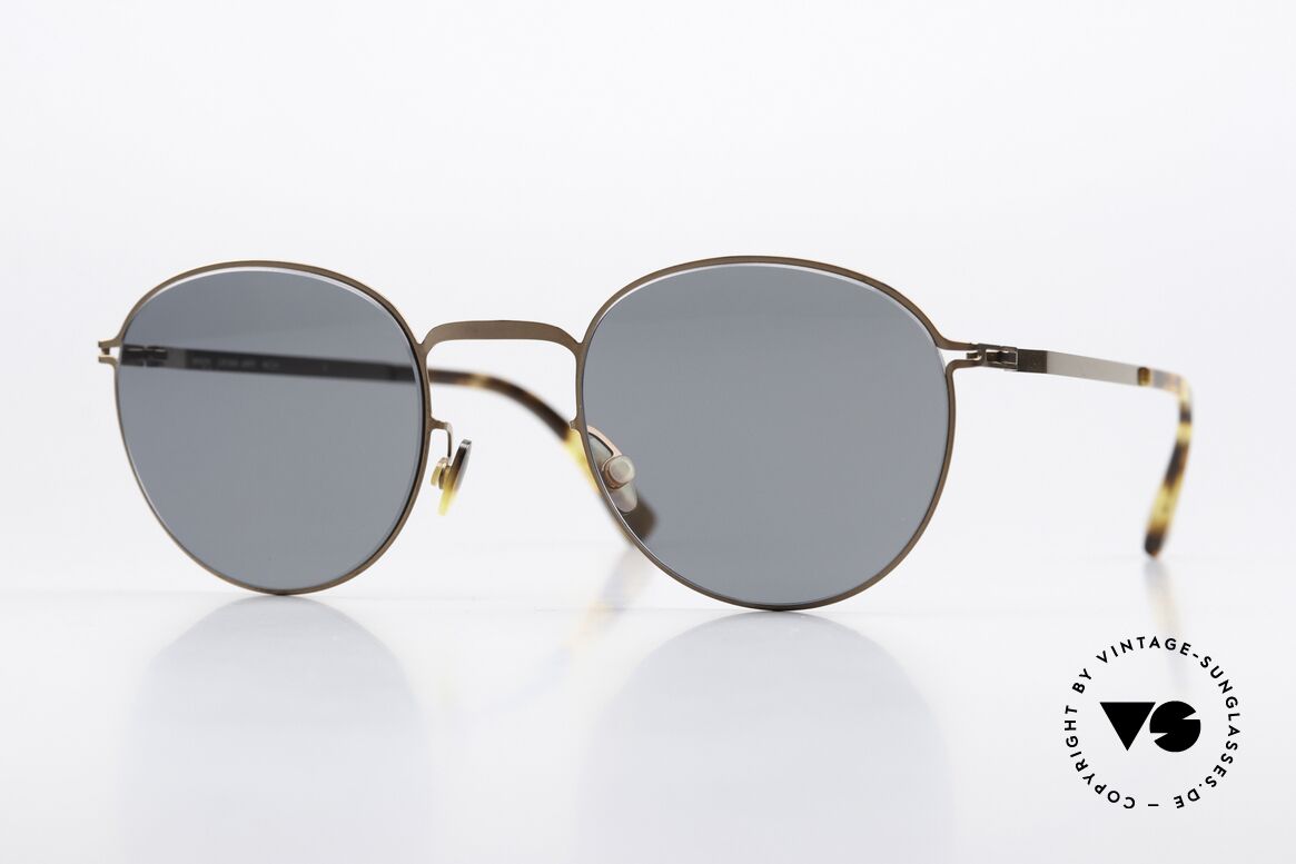 Mykita Jonte Sunglasses Panto Copper, Mykita sunglasses, model Jonte, size 49-21, col. 252, Made for Men and Women