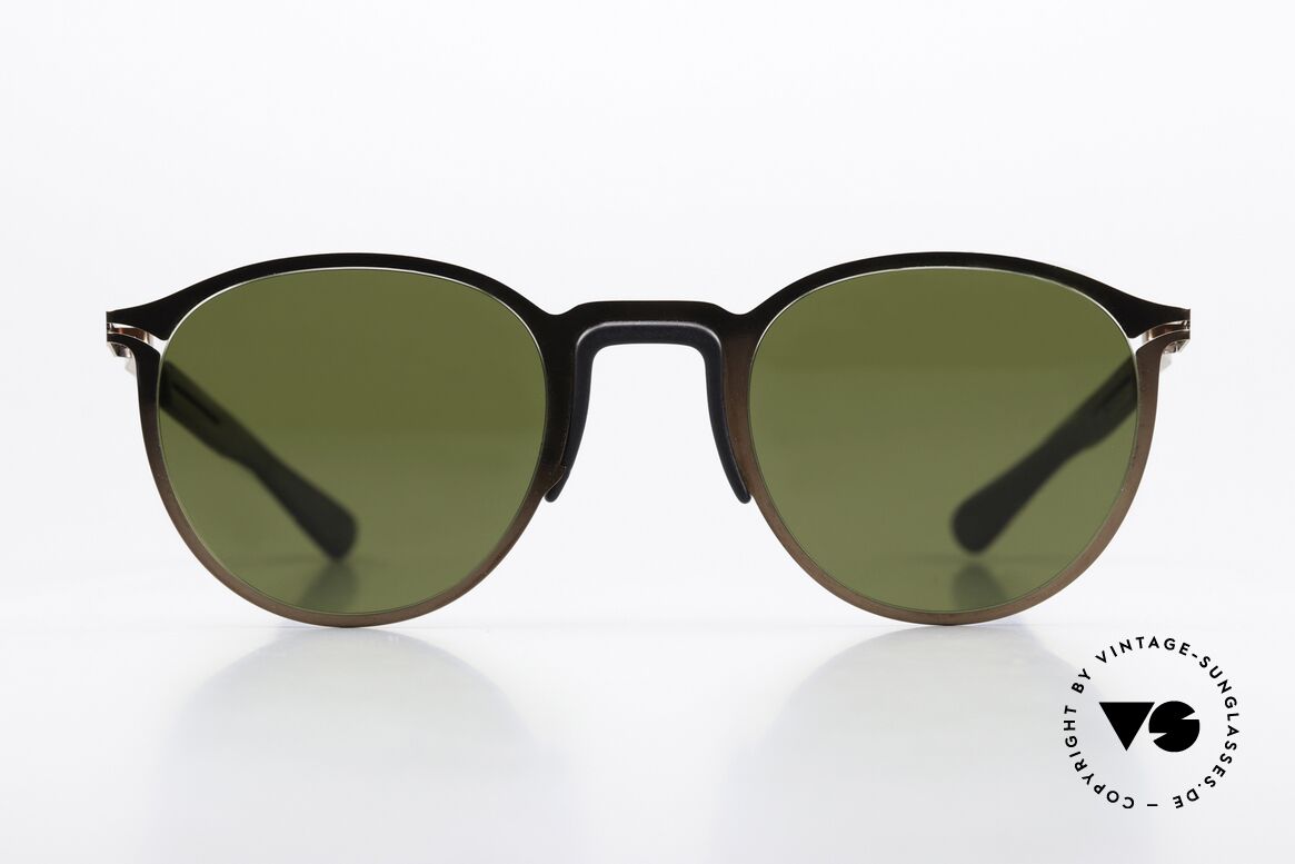 Mykita Mylon Tulip Copper Pitch Black Hollygreen, size 50-24, c. 247 (Shiny Copper/Pitch Black), Made for Men and Women