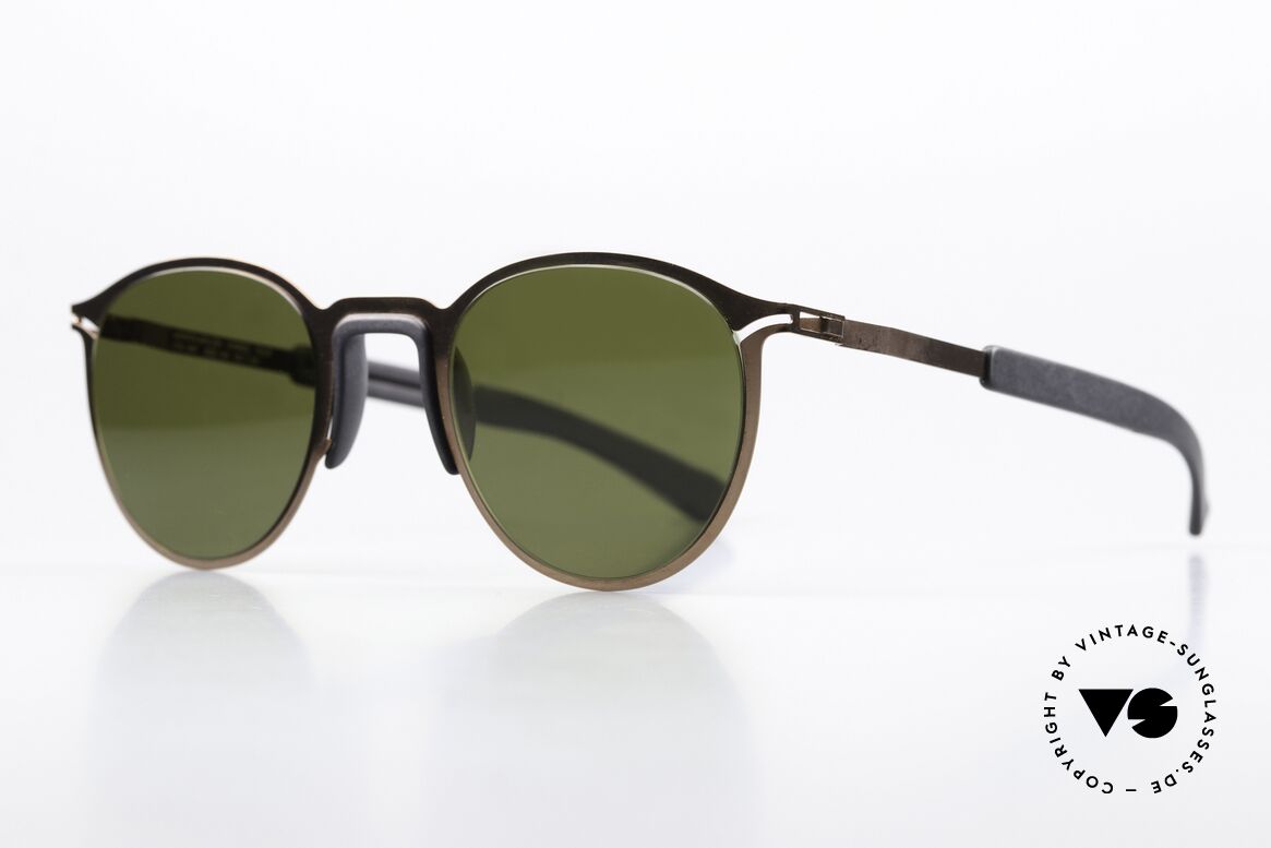 Mykita Mylon Tulip Copper Pitch Black Hollygreen, 'made in Germany' eyewear for connoisseurs, Made for Men and Women