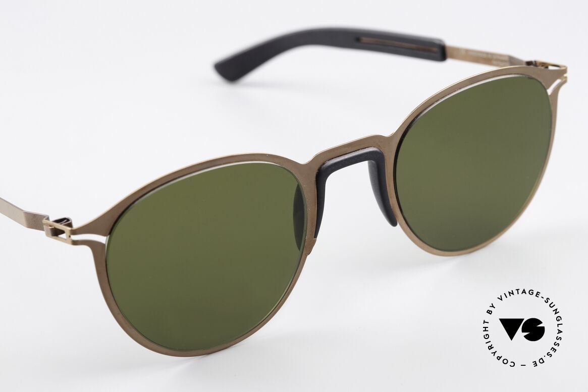 Mykita Mylon Tulip Copper Pitch Black Hollygreen, unworn shades  from 2016; 100% UV protection, Made for Men and Women