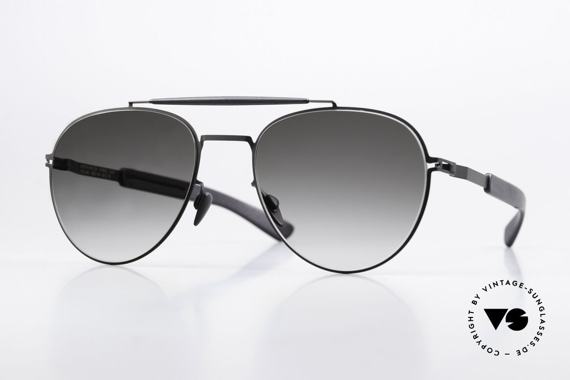 Mykita Mylon Sloe Designer Aviator Sunglasses, MYKITA MYLON HYBRID sunglasses; SLOE, Made for Men and Women