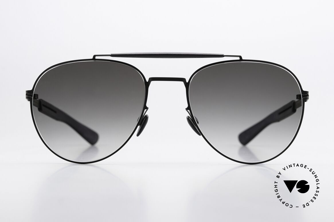 Mykita Mylon Sloe Designer Aviator Sunglasses, size 55-18, unisex aviator glasses, color 243, Made for Men and Women