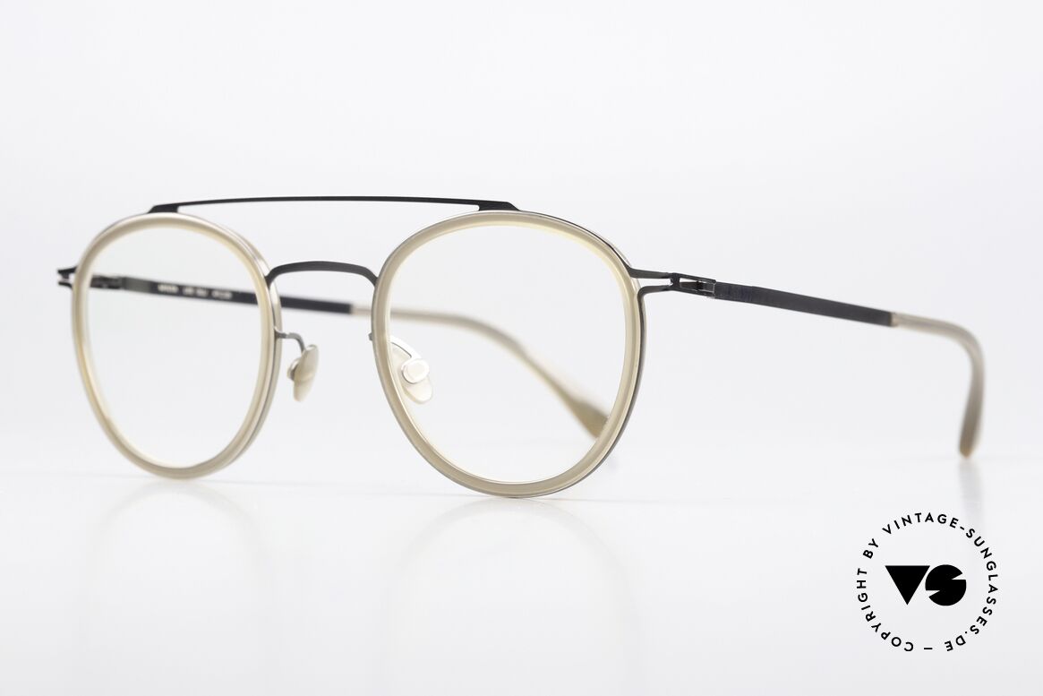 Mykita Olli Designer Glasses Ladies Gents, with elegant color code 943 = Shiny Graphite/Taupe, Made for Men and Women