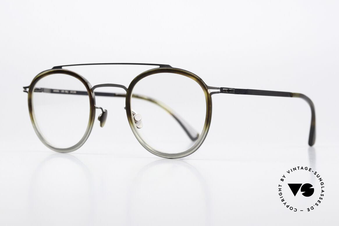 Mykita Olli Designer Frame Ladies Gents, very elegant color code 952: Shiny Graphite/ Santiago, Made for Men and Women