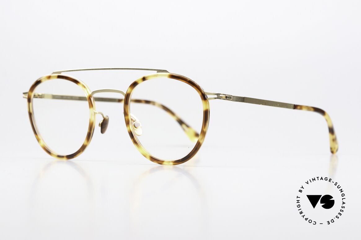 Mykita Olli Lite Acetate Collection 2016, very elegant color 955 = Glossy Gold / Cocoa Sprinkle, Made for Men and Women