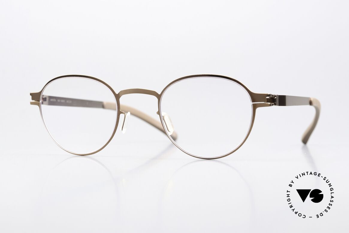 Mykita Heiko Panto Specs Unisex Copper, Mykita eyeglasses, model Heiko, size 43-21, col. 052, Made for Men and Women