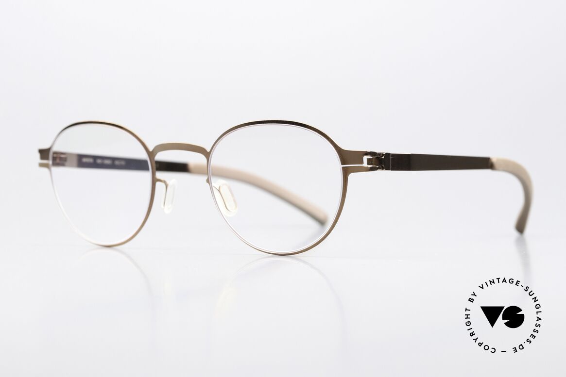 Mykita Heiko Panto Specs Unisex Copper, col. "Shiny Copper" = women's glasses & men's glasses, Made for Men and Women