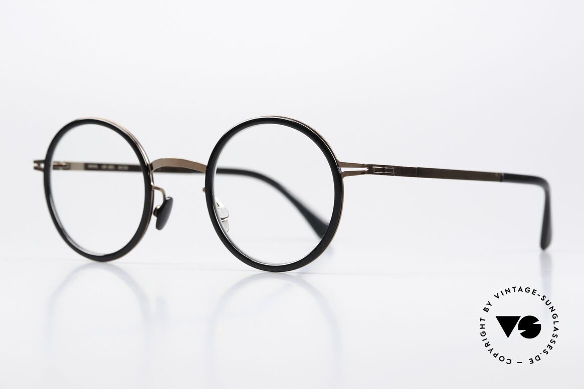 Mykita Eetu Round Panto Copper Black, really interesting color code 818: Shiny Copper/Black, Made for Men and Women