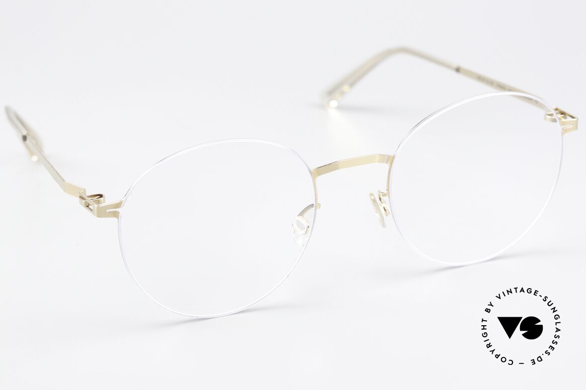Mykita Tomomi Silver Champagne Gold Frame, unworn model comes with an original case by MYKITA, Made for Men and Women