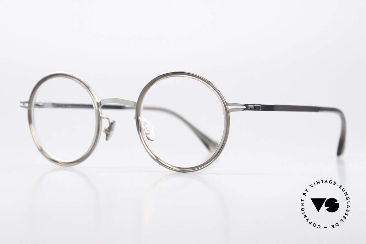 Mykita Eetu Panto Glasses Silver Grey, really timeless color code 766: Silver / Grey (unisex), Made for Men and Women