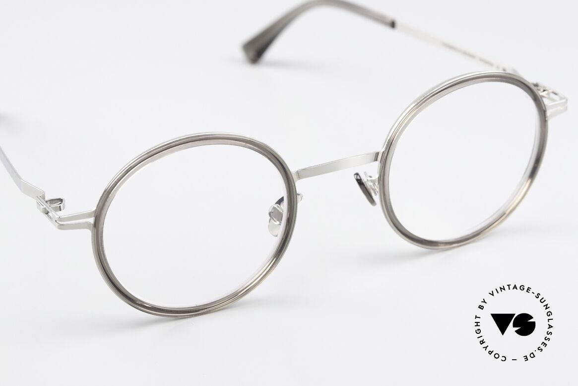Mykita Eetu Panto Glasses Silver Grey, unworn model from 2017 comes with original packing, Made for Men and Women