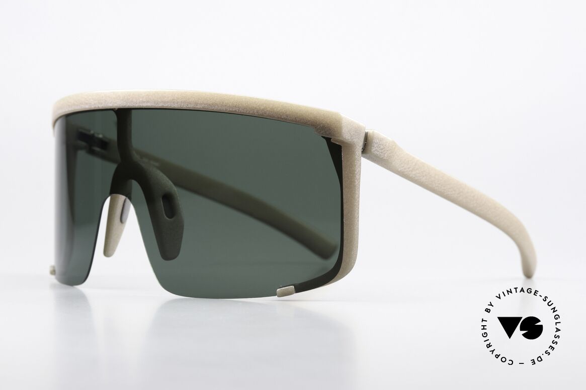 Mykita Mylon Rocket Berlin Fashion Sunglasses, col. 320 - Platinum Grey (appears more greenish live), Made for Men and Women