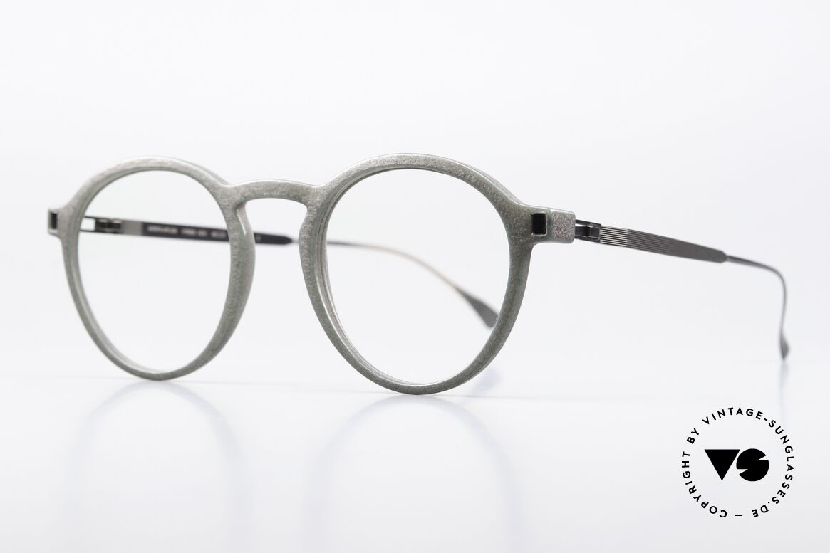 Mykita Mylon Acai Round Panto Storm Grey, crafted from 2012-15 in Berlin; unisex glasses, Made for Men and Women