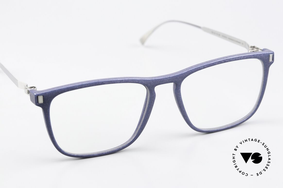 Mykita Mylon Pecan Classic Eyewear Navy Blue, unworn model from 2017 with Mykita packing, Made for Men and Women