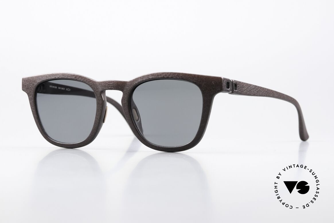 Mykita Mylon Balta Color Looks Live Dark Gray, Mykita Mylon panto sunglasses; model Balta, Made for Men and Women