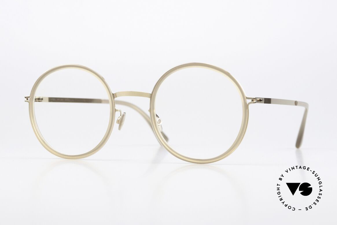 Mykita Meja Round Designer Eyeglasses, Mykita glasses, model MEJA, size 50-24 in color 948, Made for Women