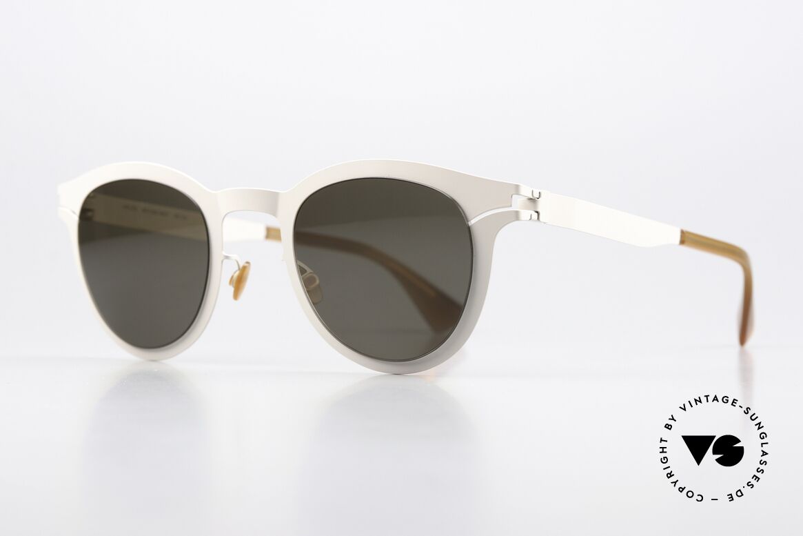 Mykita Macy Ladies Panto Design 2017, the Color Code 297 is: Cinerous Grey Rawgreen Solid, Made for Women