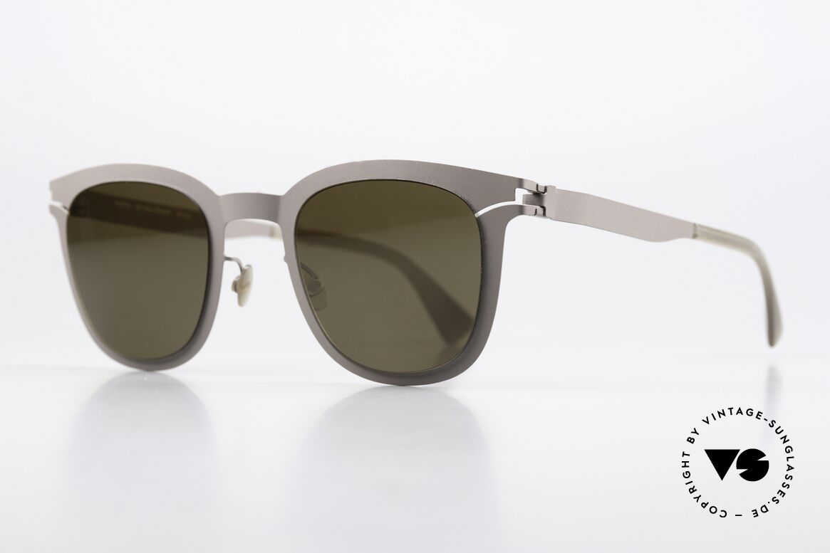 Mykita Gregory Men's Panto Design 2017, Color Code 223 is called: Mole Grey Raw Brown Solid, Made for Men