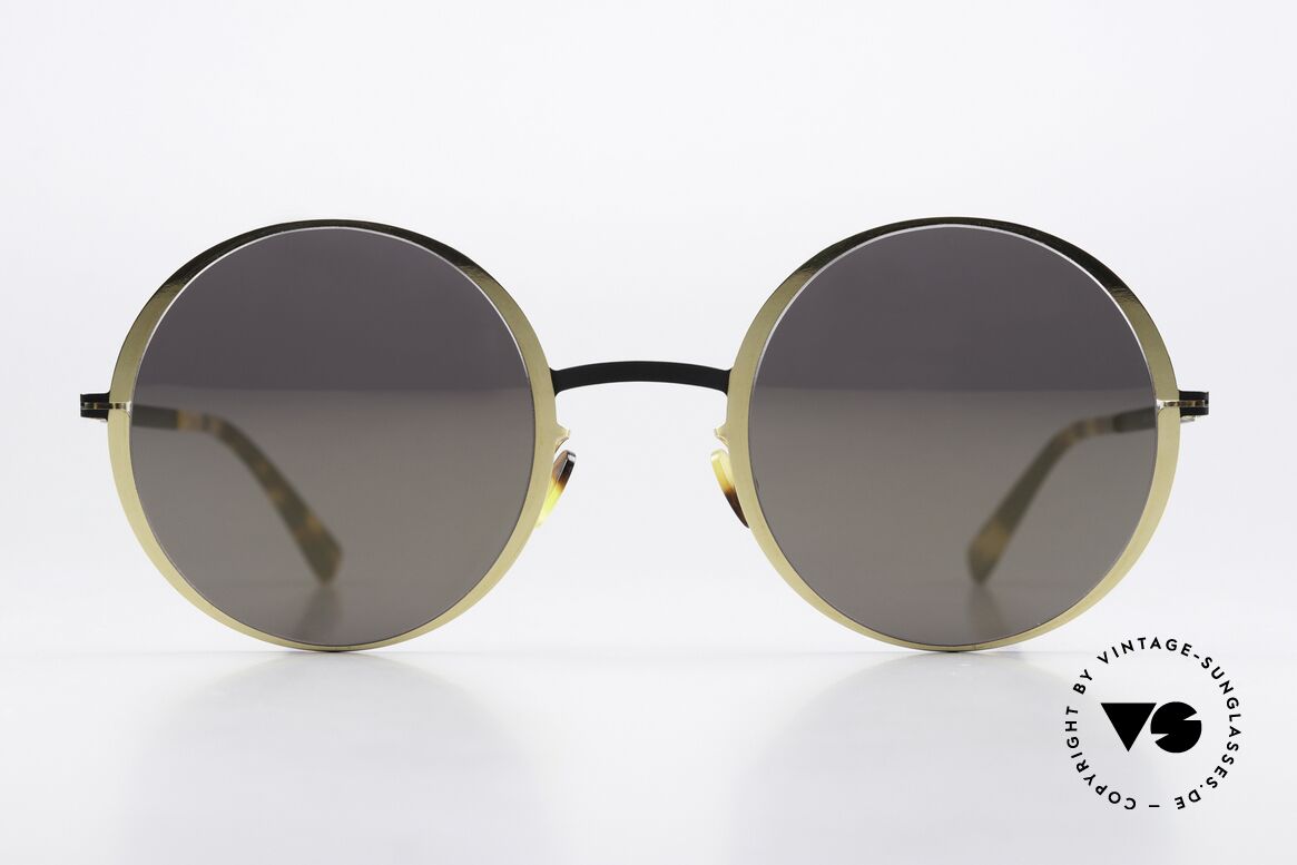Mykita Joona Light Mirrored Sun Lenses, round shades, LITE collection (made from 2014-2015), Made for Women