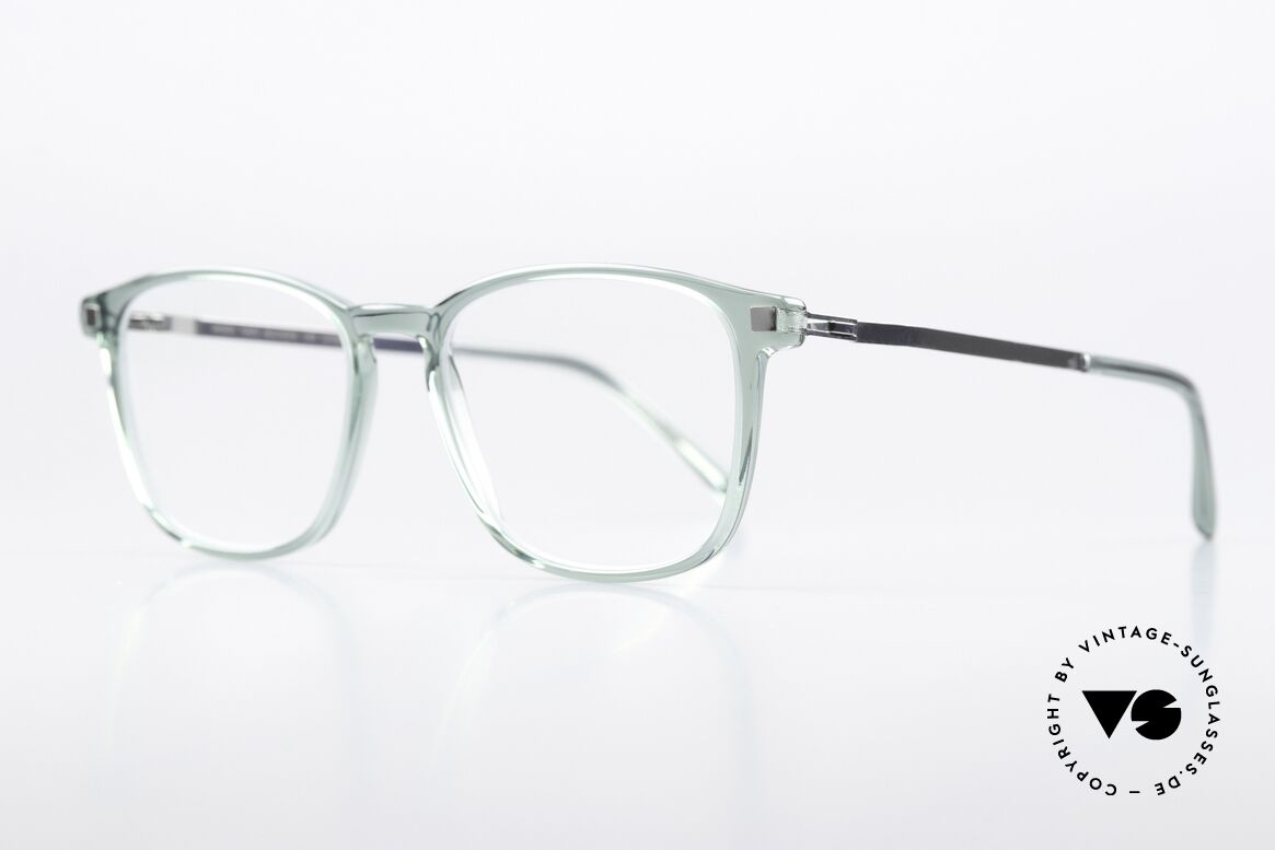 Mykita Tuktu Designer Frame Great Color, col. 872 = Cypress Green / Shiny Silver (made 2017-19), Made for Men and Women