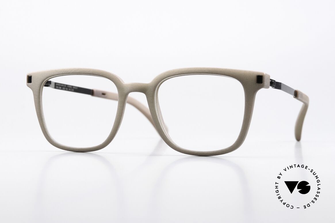 Mykita Mylon Barley Appears Slightly Darker Live, Mykita Mylon HYBRID eyeglass-frame; Barley, Made for Men and Women