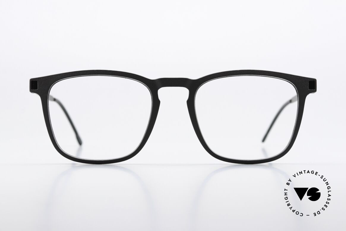 Mykita Mylon Jujubi Color Pitch Black Coal Grey, size 52-19, color 560: 'Pitch Black Coal Grey', Made for Men and Women