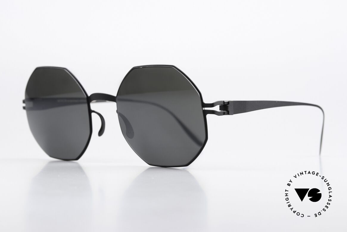 Mykita Ursula Design by Bernhard Willhelm, geometric designer sunglasses for women; large size, Made for Women